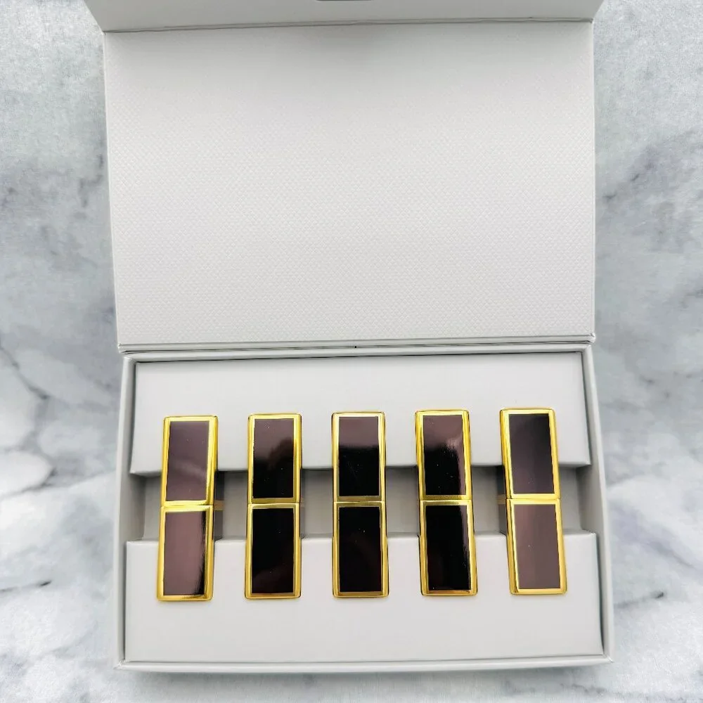 Tom Ford Mini Deluxe Lipstick Set-Pussycat,Scarlet,Casablanca,Pink-5pc-BOXED-NEW - Picture 5 of 14
